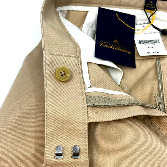 Brooks Brothers Advantage Chino Stretch, wrinkle free, size 0P - Picture 6 of 11